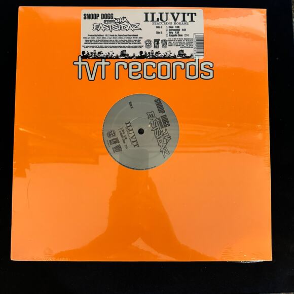 Snoop Dogg and the Eastsidaz Record 2001 Album ILUVIT Orange Clean & Explicit - Picture 5 of 6